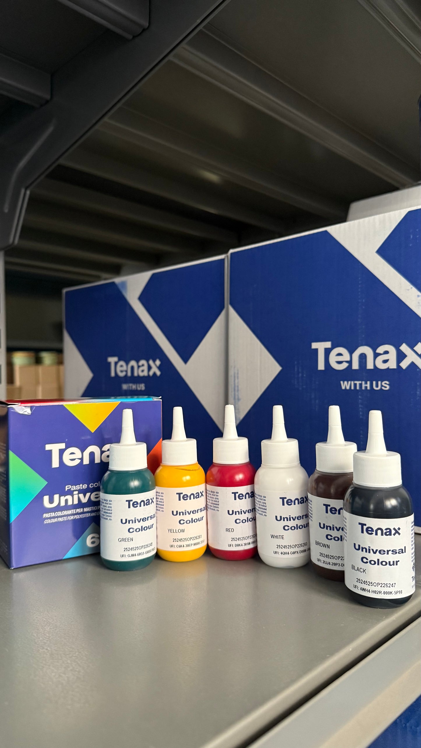 Tenax toneri 6 komada Universal Color