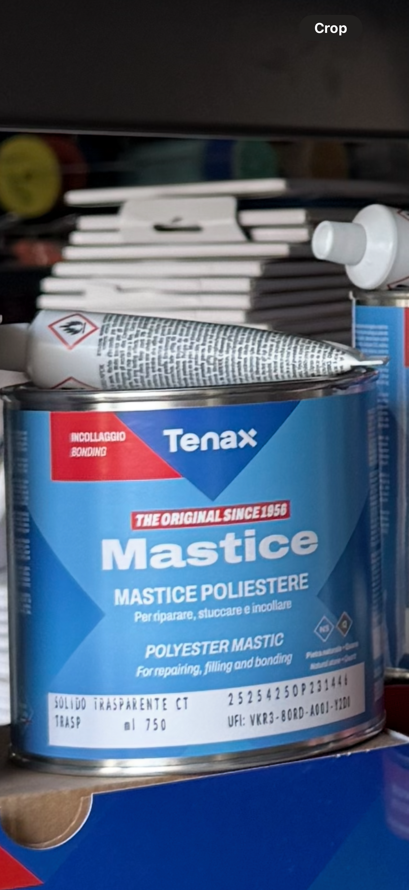 TENAX dvokomponentni brzovezujući lepak TRANSPARENTNI